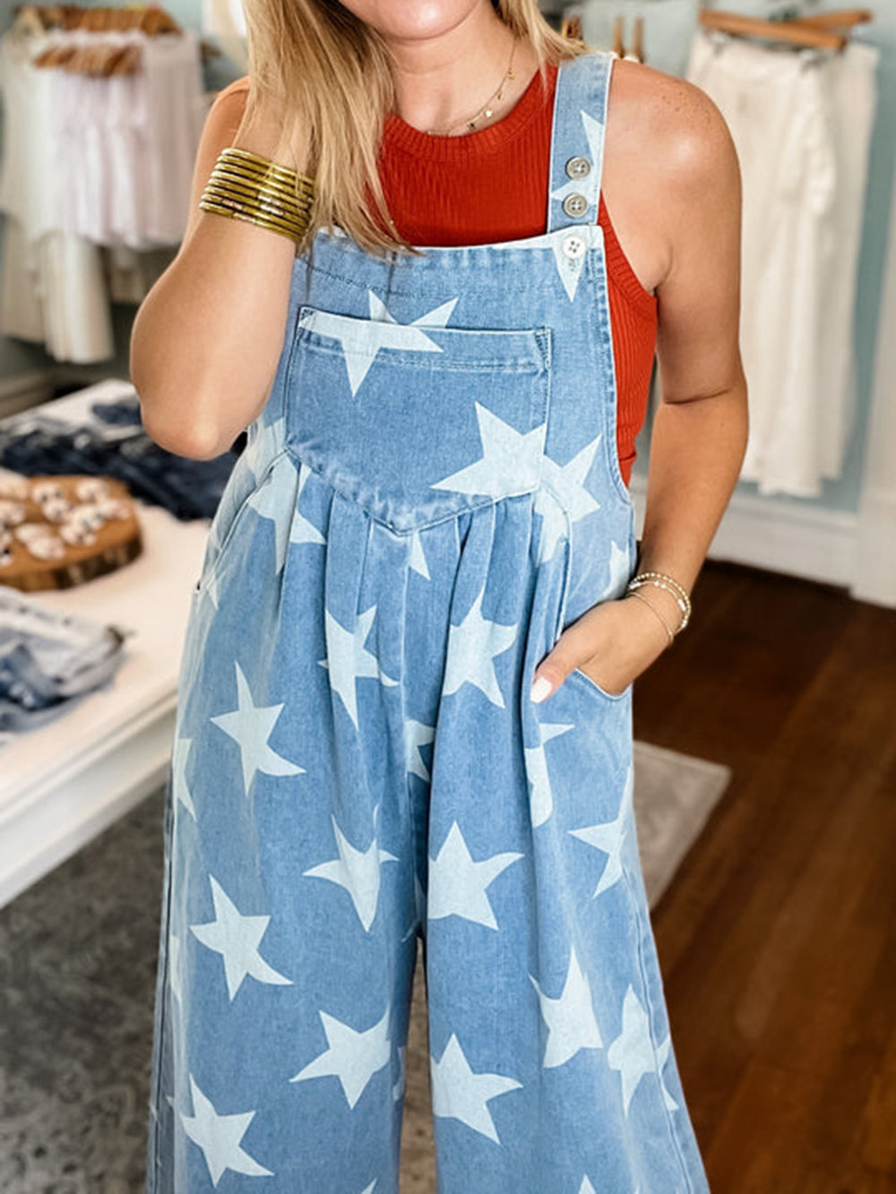 Cargo-Overall Star Shine