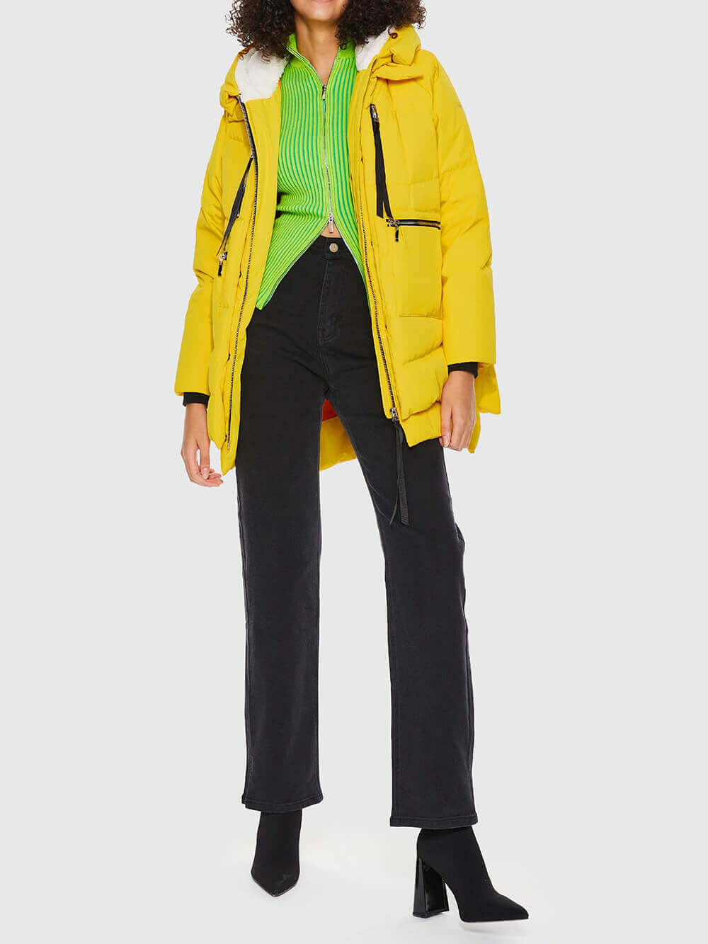Klassische Parker-Jacke