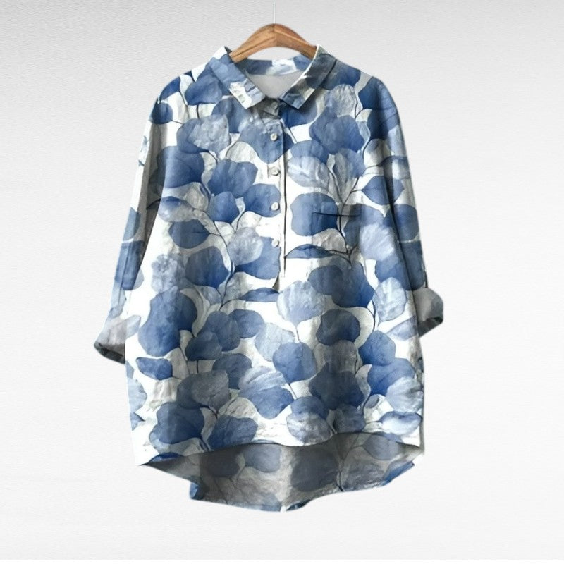 Solene™ | Elegant Floral Blouse