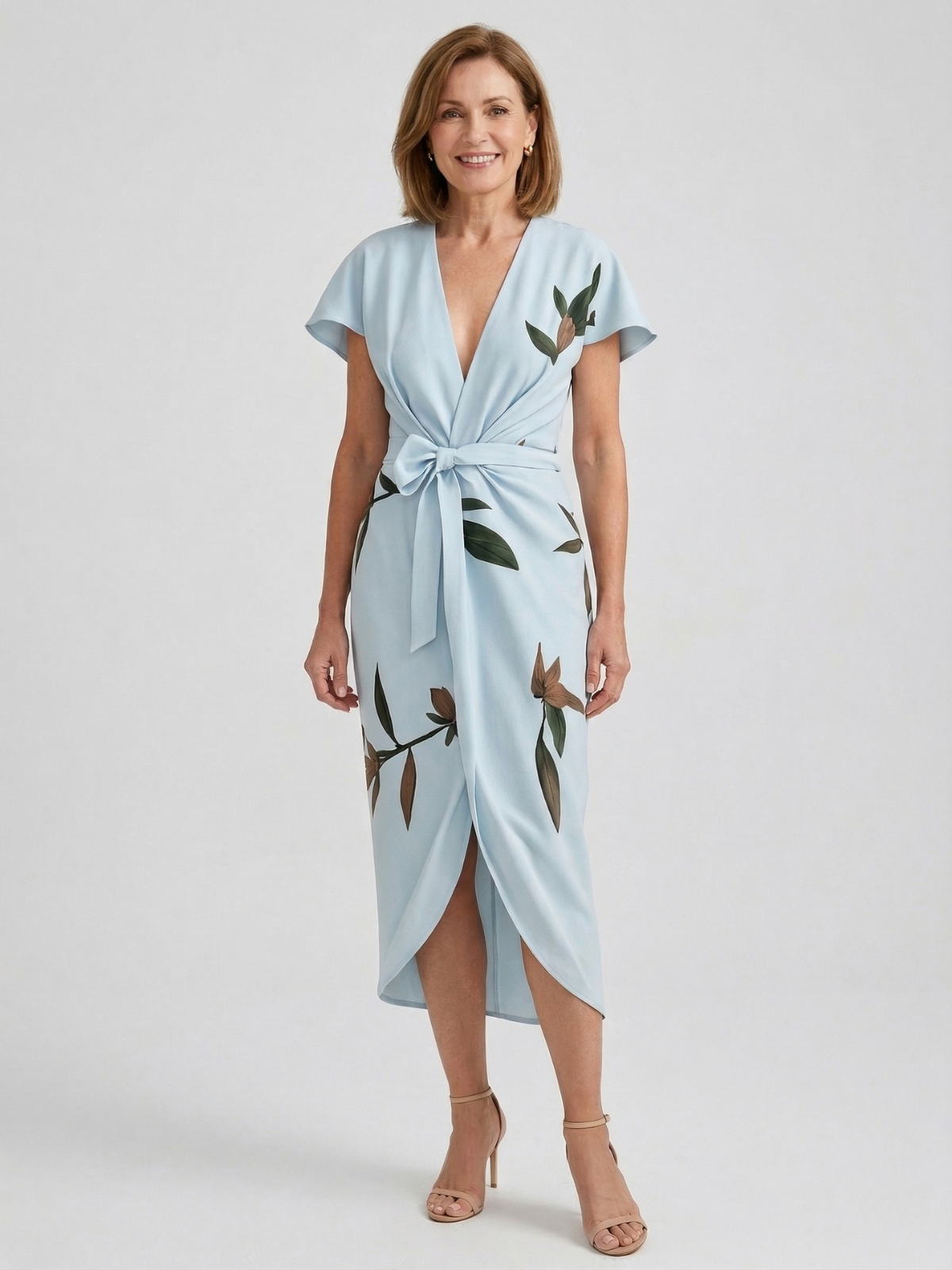 Elegant Wrap Dress True