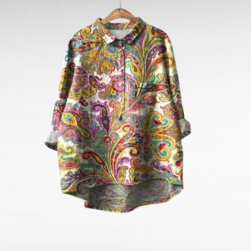 Elisa™ | Elegant Cashmere Blouse