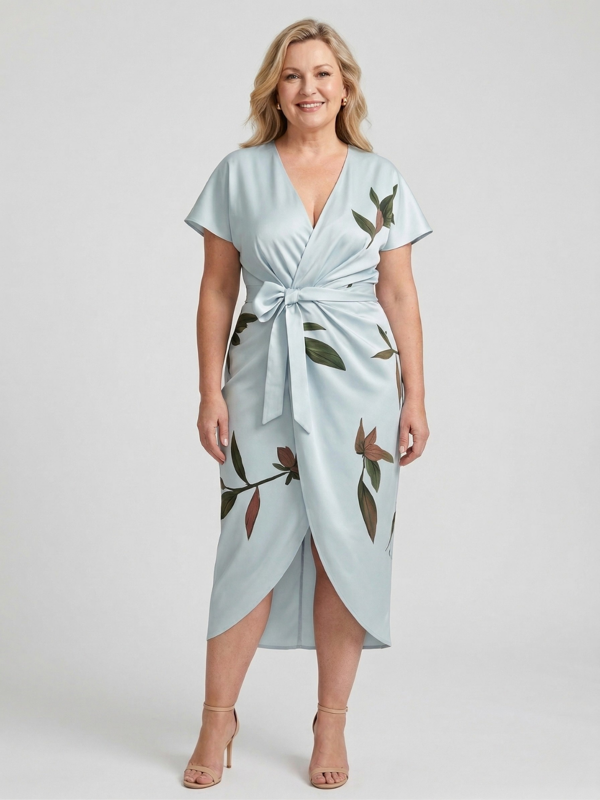 Elegant Wrap Dress True