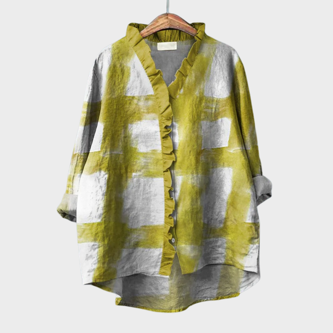 Melissa™ | Chic Graphic Blouse