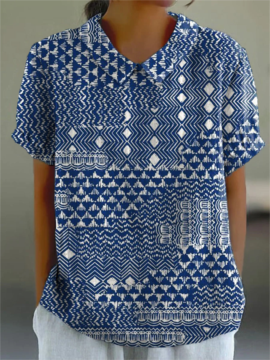 Zara™ | Tribal Print Shirt