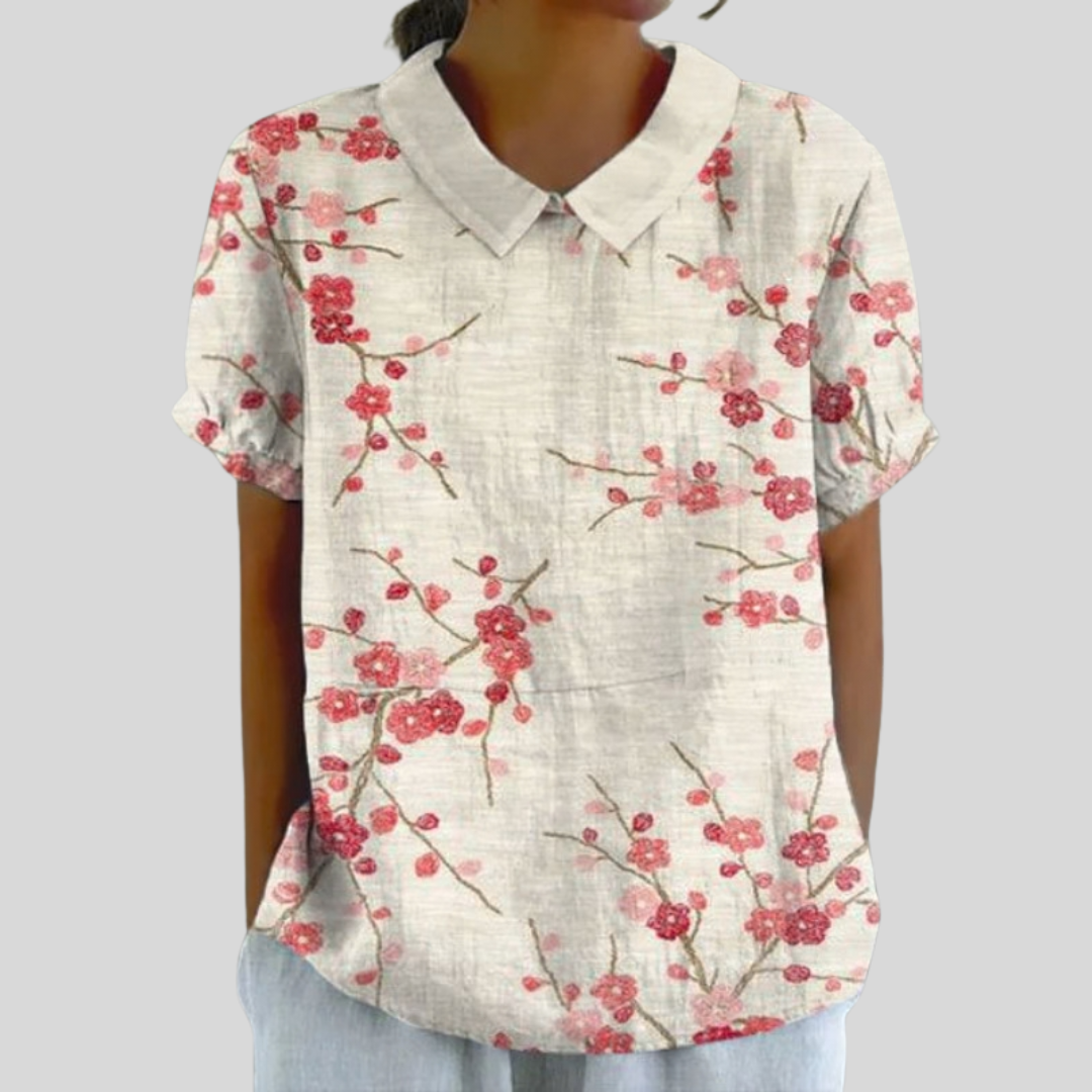 Florence™ | Refined Floral Blouse