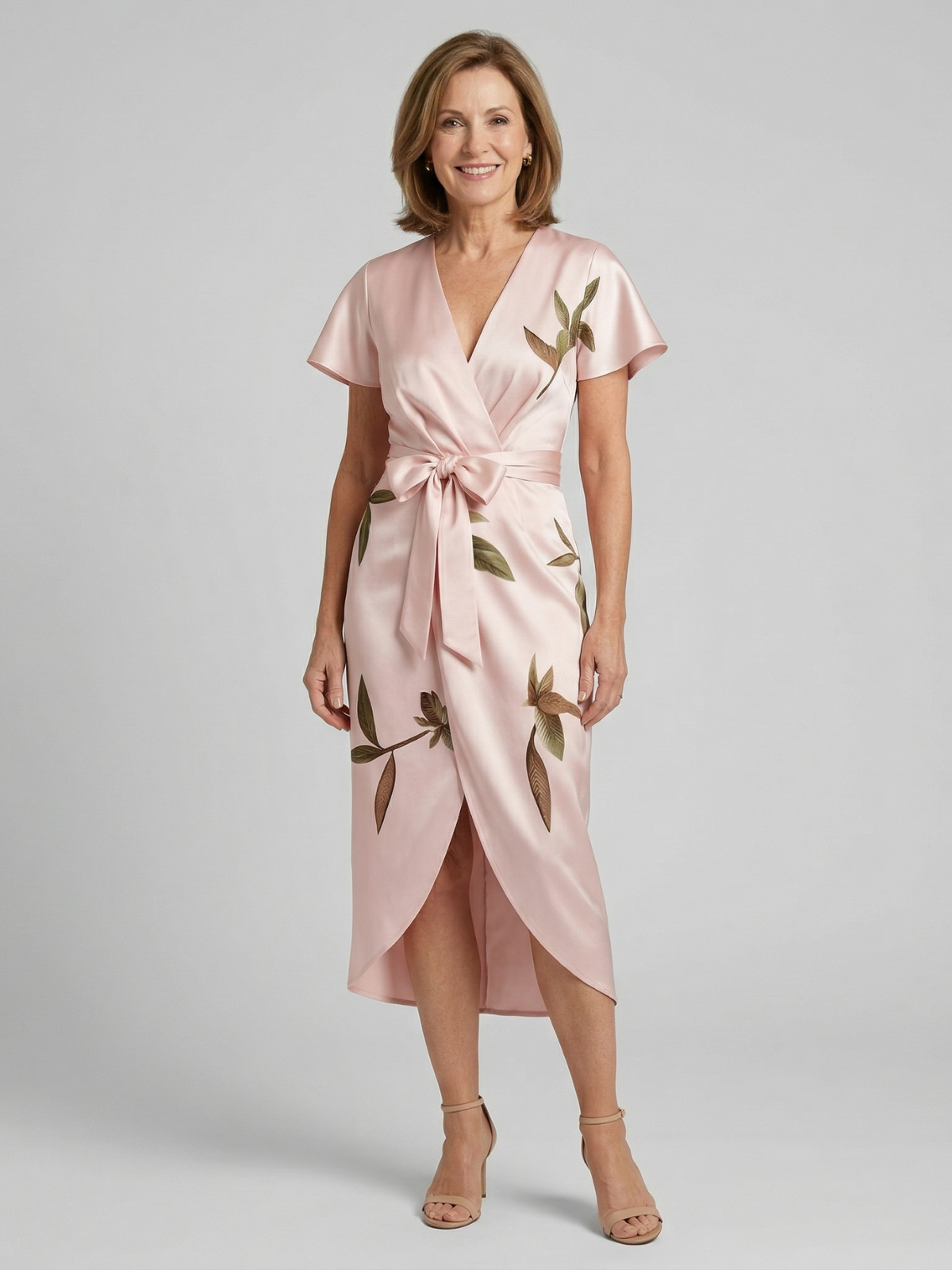 Elegant Wrap Dress True
