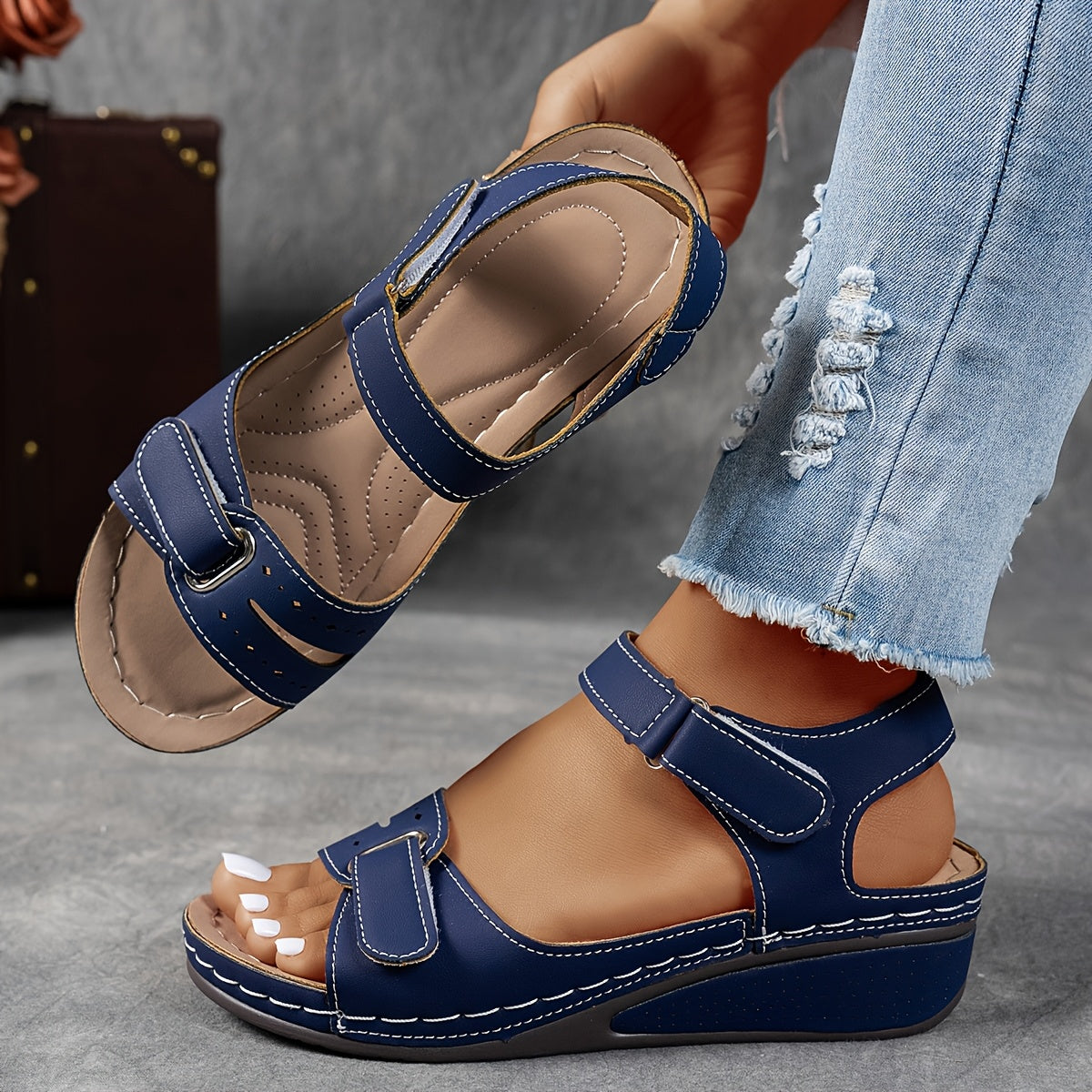GRACE | Orthopedic Wedge Sandals for All-Day Comfort