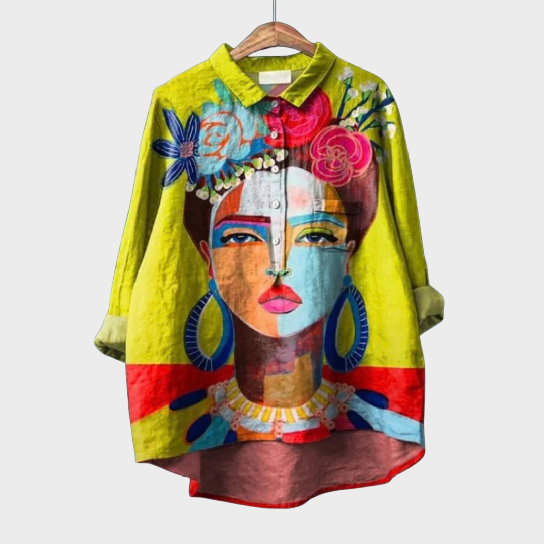 Isabeau™ | Bold Artistic Blouse