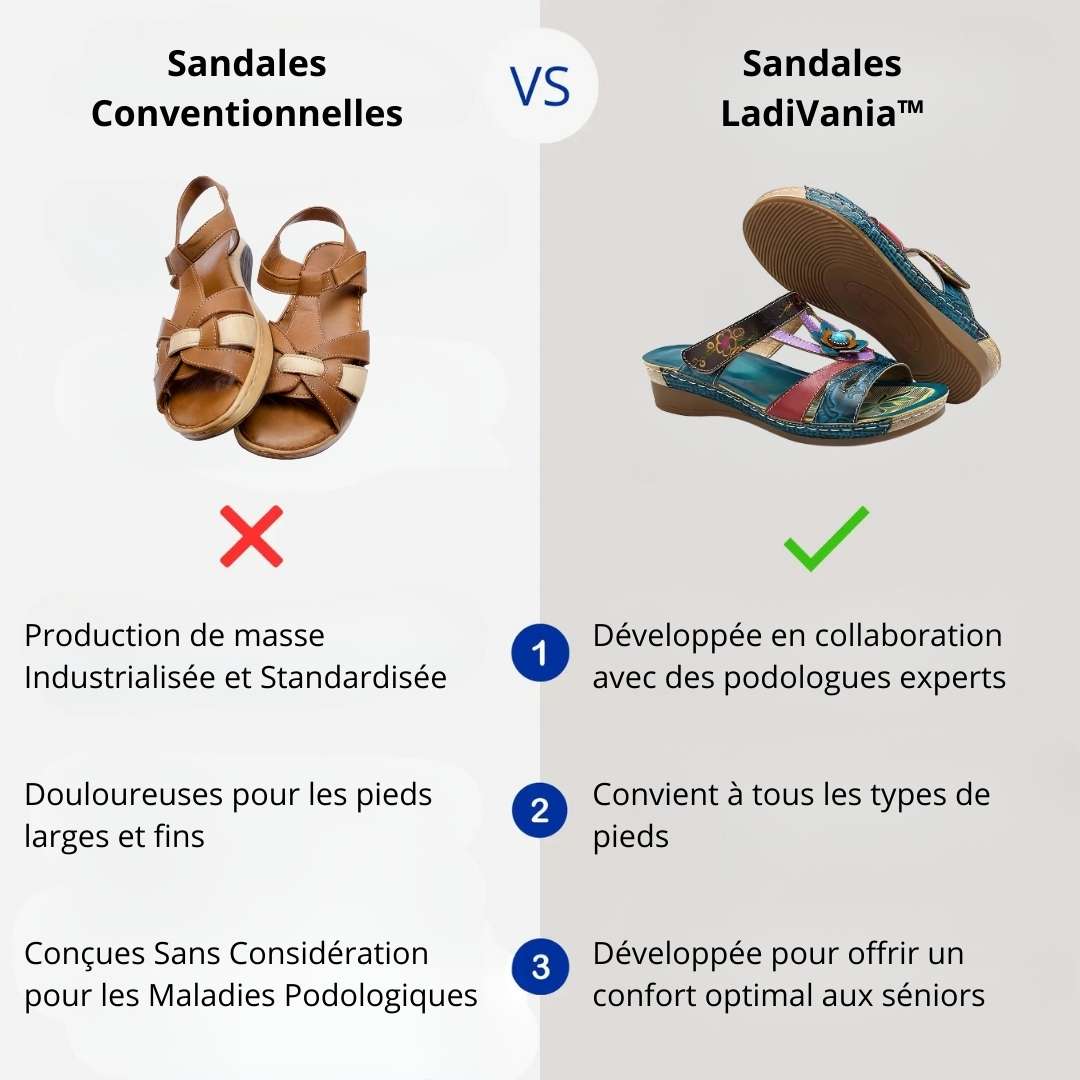 Bequeme und trendige Sandalen LadiVania™