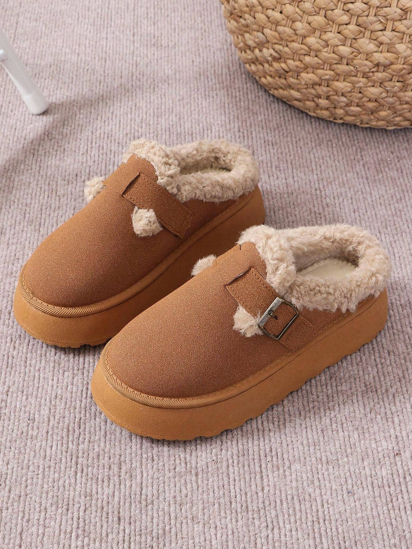 ChBequeme Winter-Hausschuhe mit flauschigem Futter LadiVania™