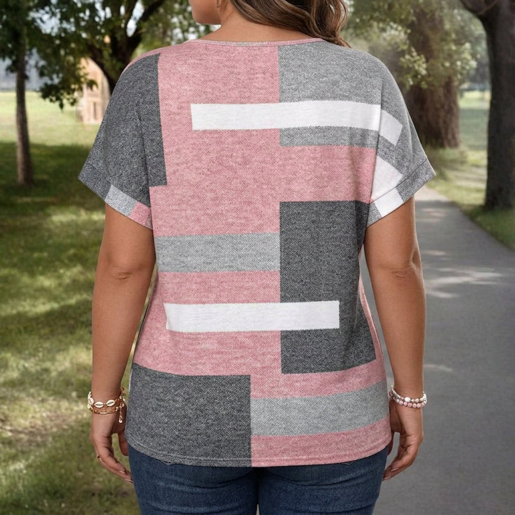 Abby™ | Color Block Blouse