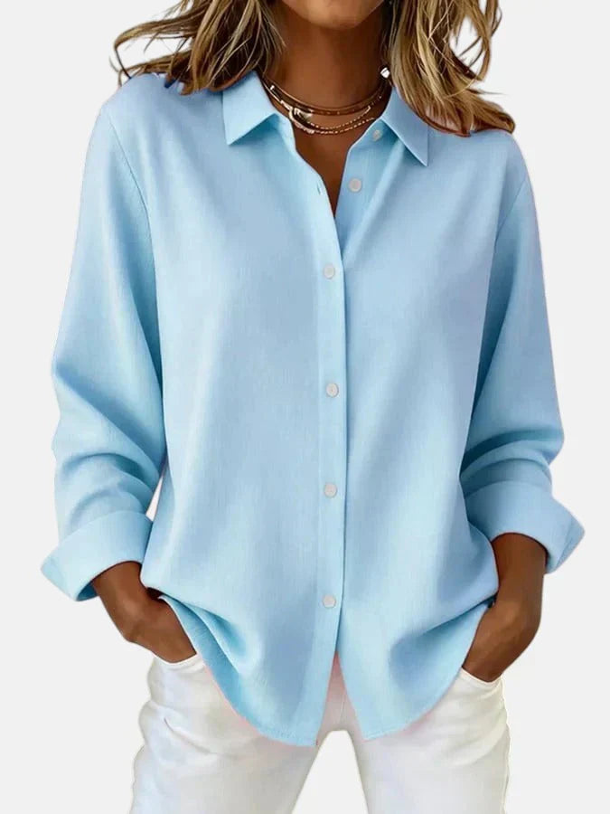 Melanie™ | Elegant Buttoned Blouse