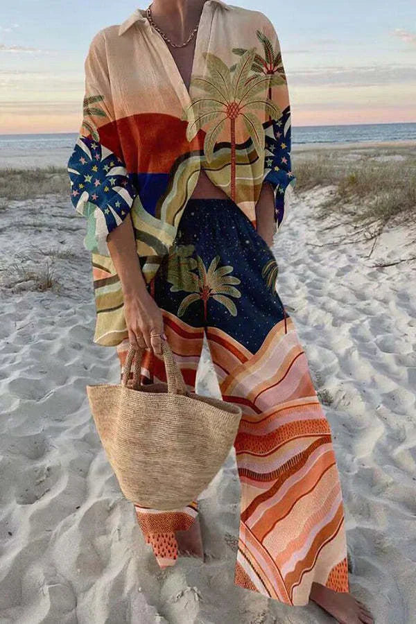 NOVA™ | Women Two Piece Set Vacation Matching Sets