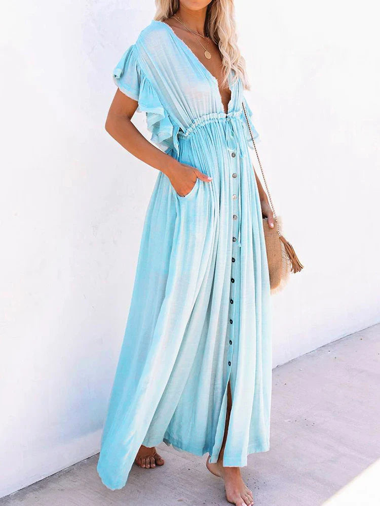 Lässiges Boho-Kleid