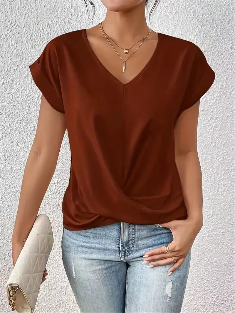 Gemma™ | Draped Fluid Top