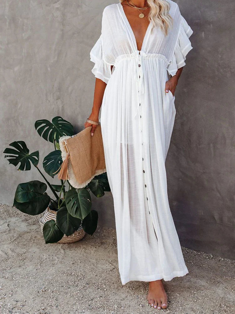 Lässiges Boho-Kleid