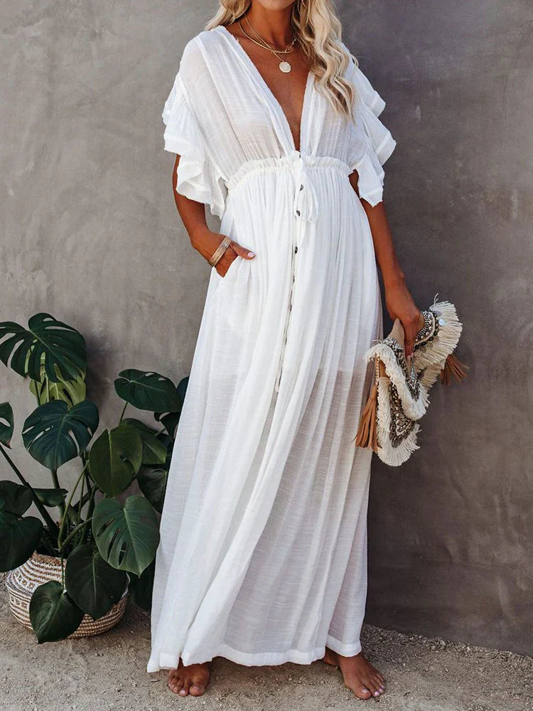 Lässiges Boho-Kleid