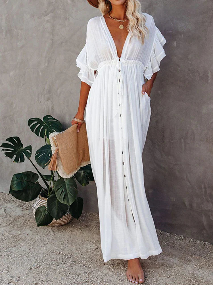 Lässiges Boho-Kleid