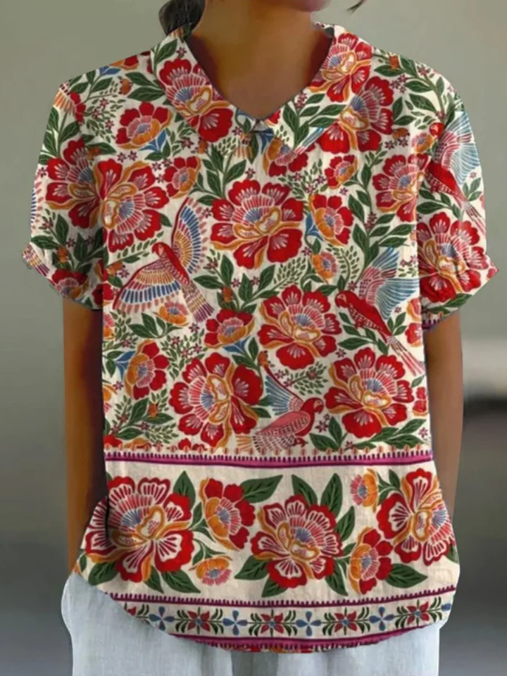 Stella | Floral Printed Shirt