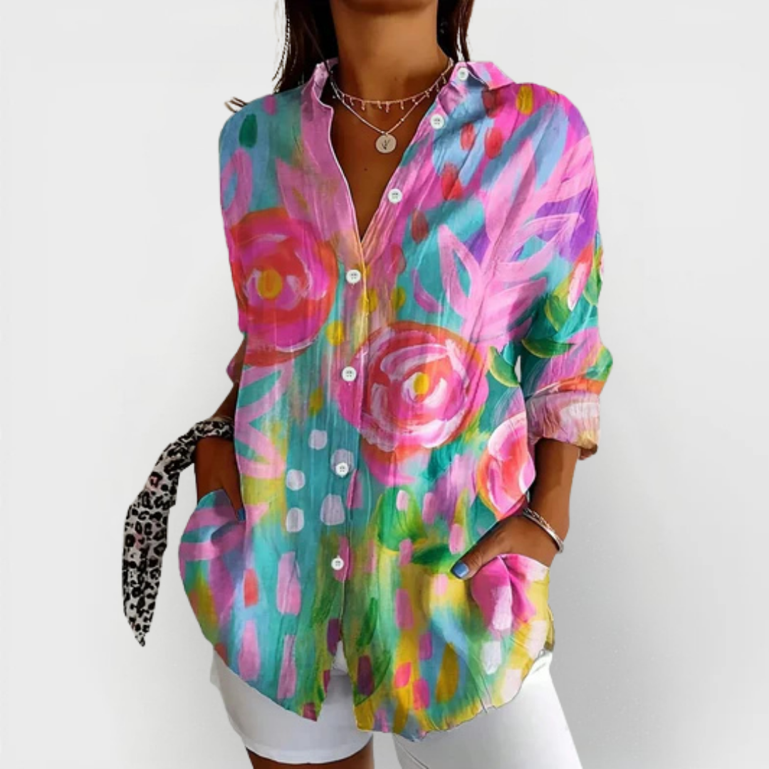 Sadie™ | Patterned Blouse