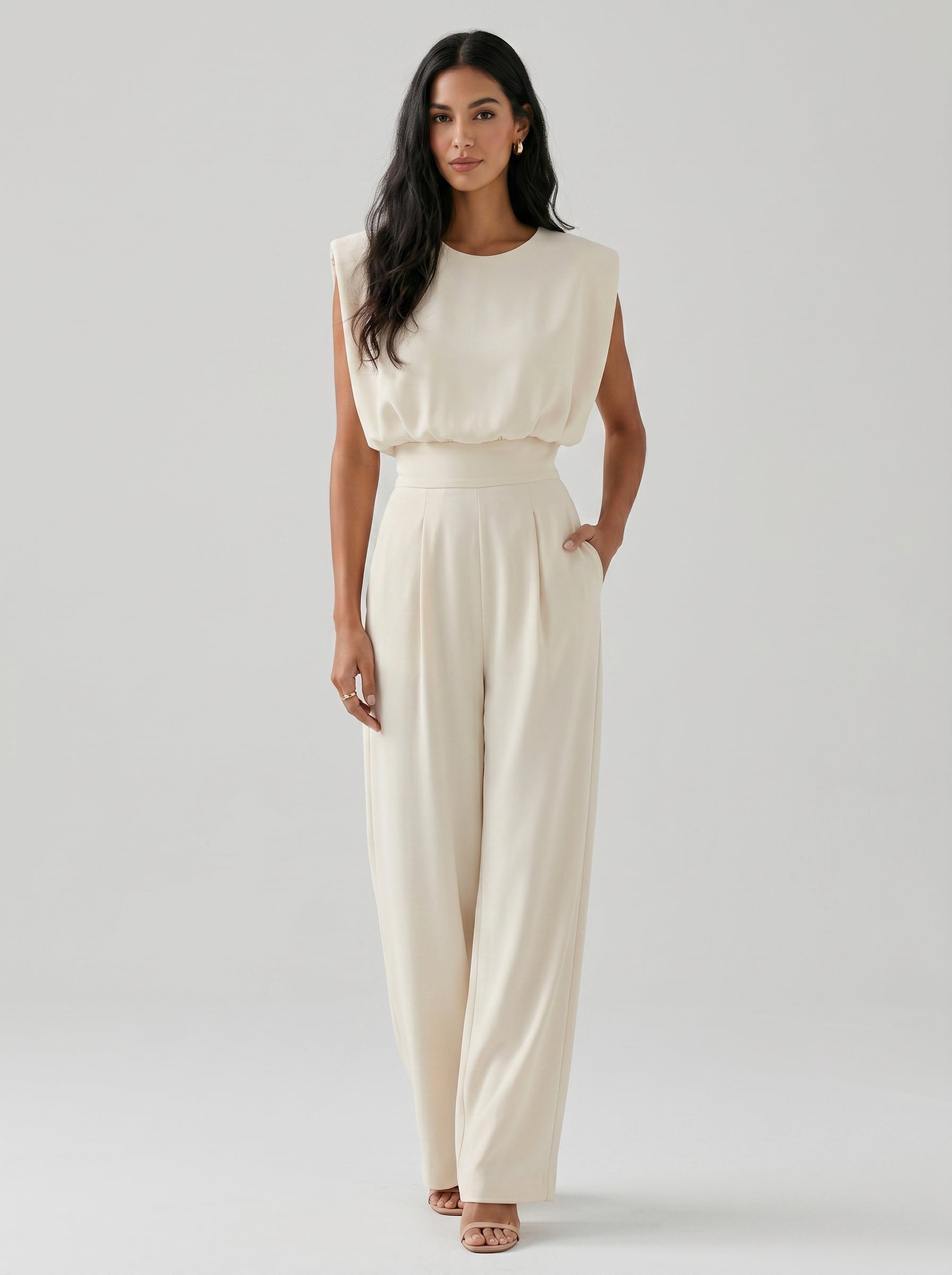 Aria™ | Belted Jumpsuit