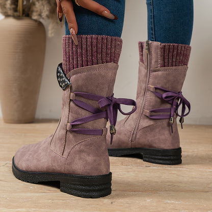 Rutschfeste und Bequeme Winterstiefel Ladivania™