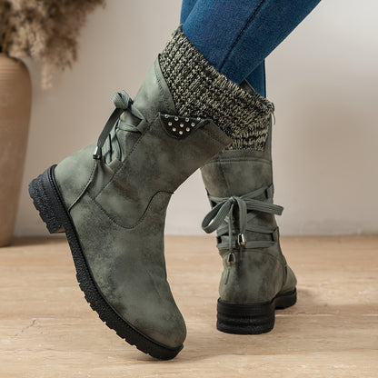 Rutschfeste und Bequeme Winterstiefel Ladivania™