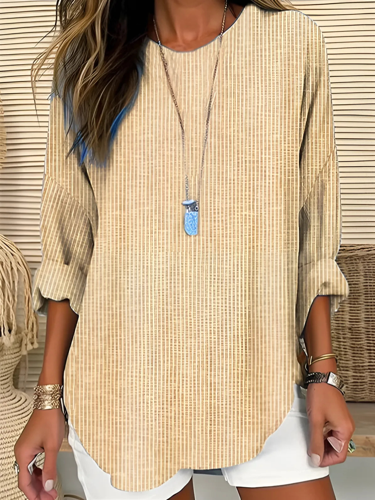 Palma™ | Airy Striped Blouse