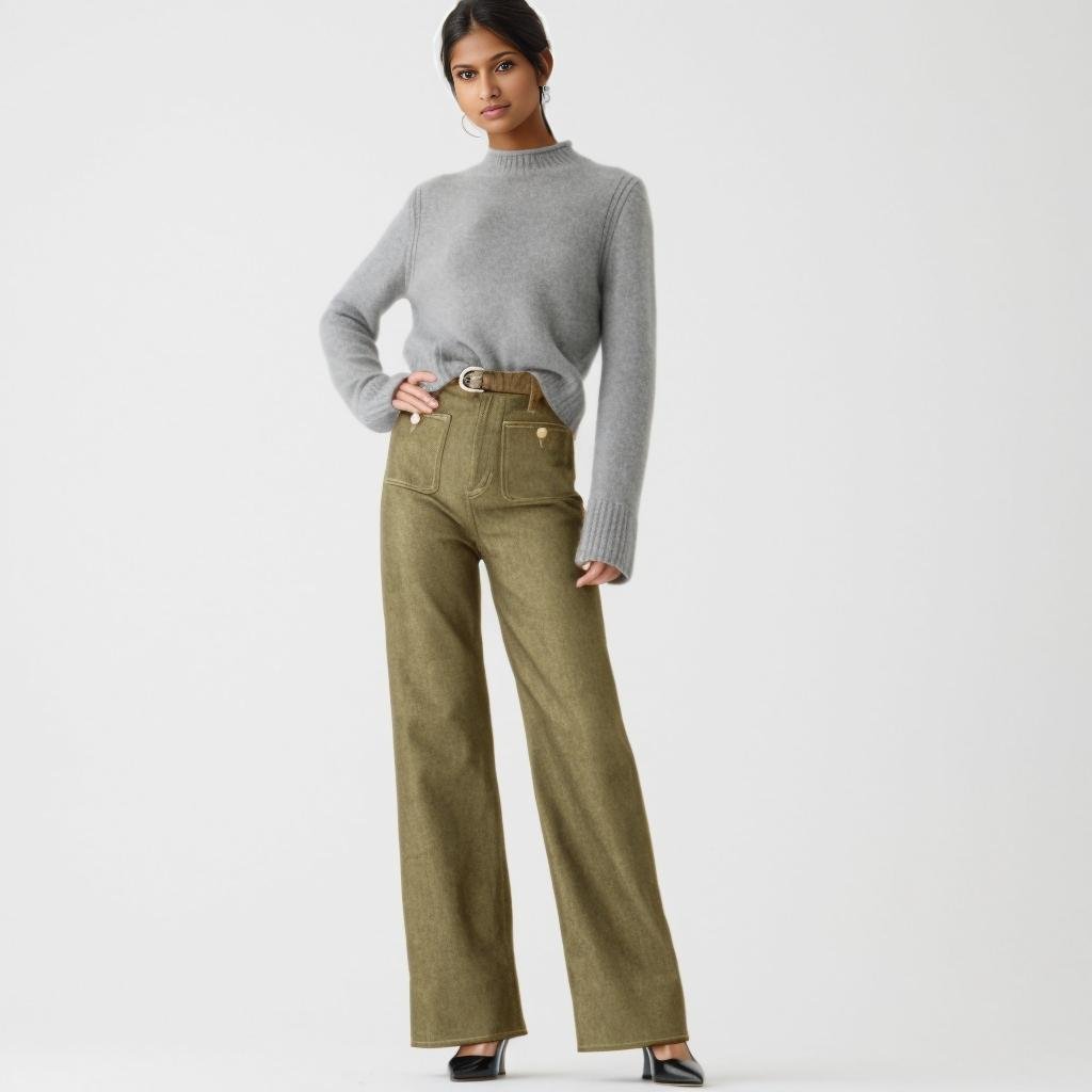 High-Waist Wide-Leg Jeans FitCurve™