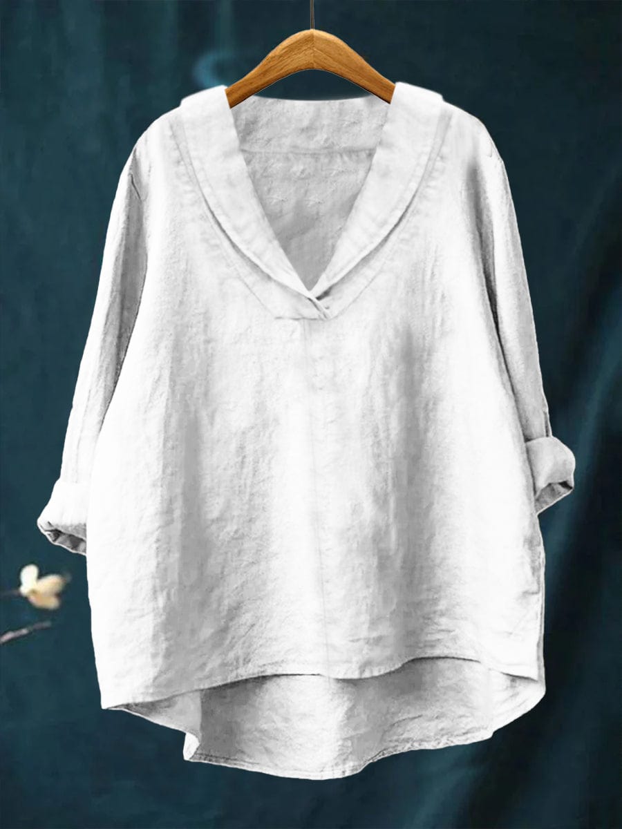 Hortense™ | Fluid V-Neck Blouse