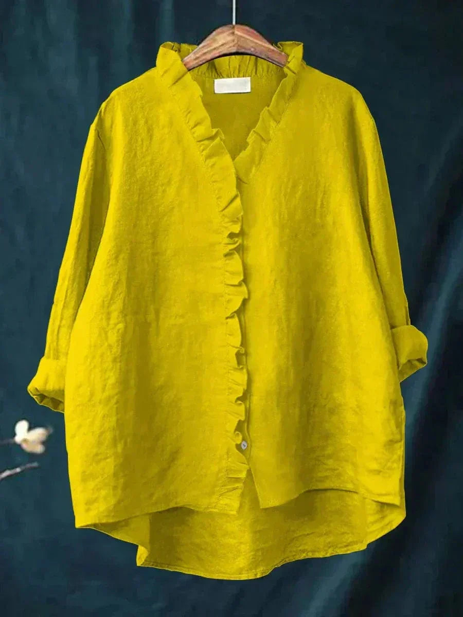 Celestine™ | Delicate Ruffled Blouse
