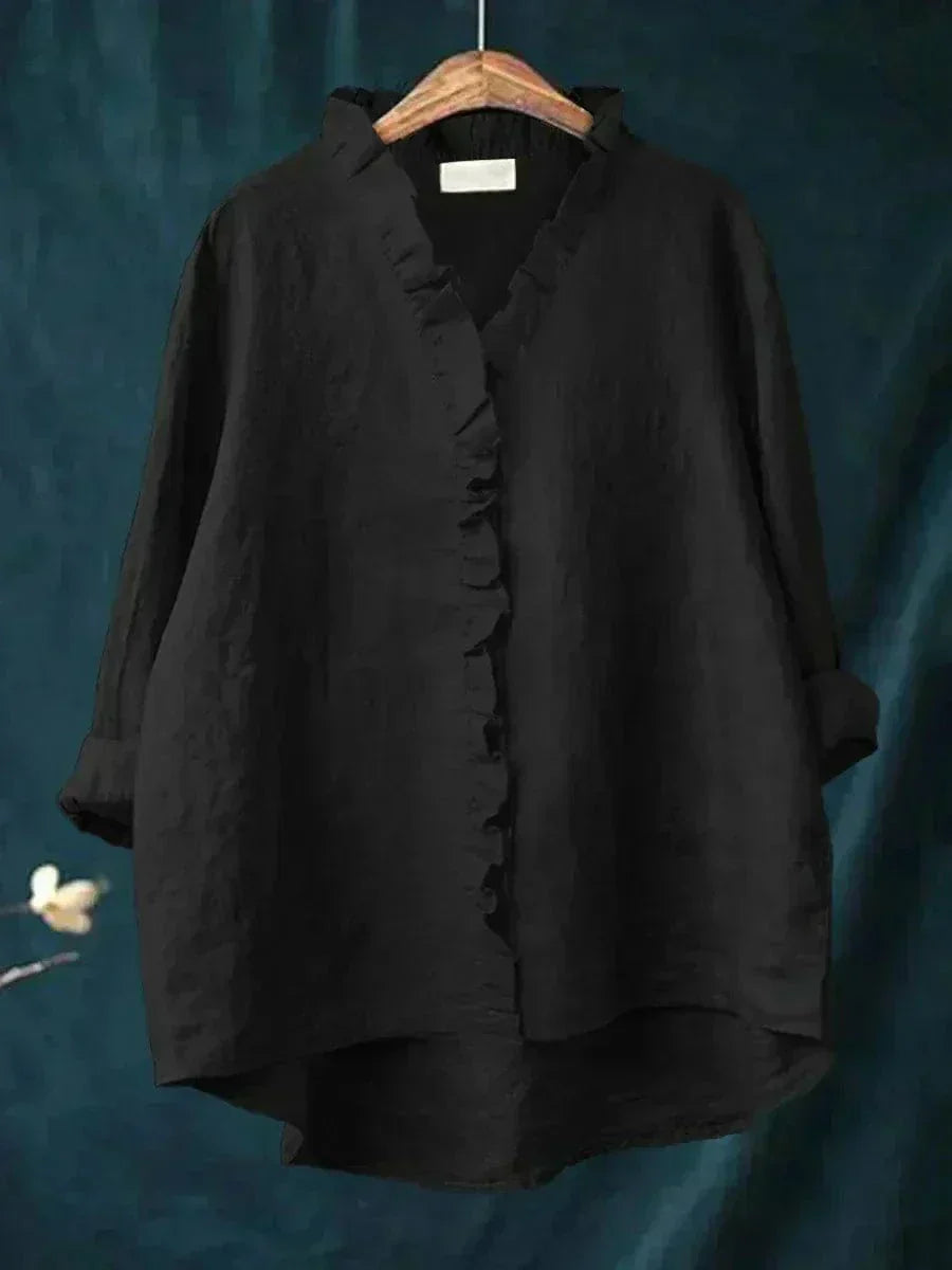 Celestine™ | Delicate Ruffled Blouse