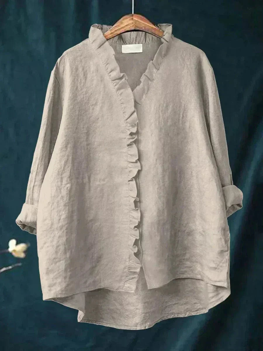 Celestine™ | Delicate Ruffled Blouse