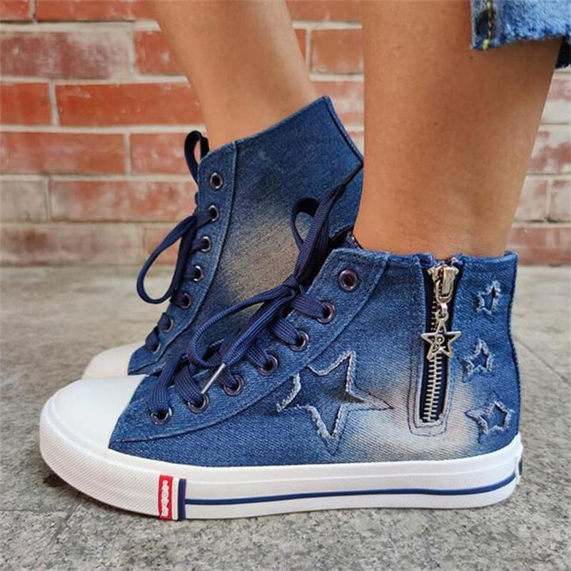 Schoenen Denim Star