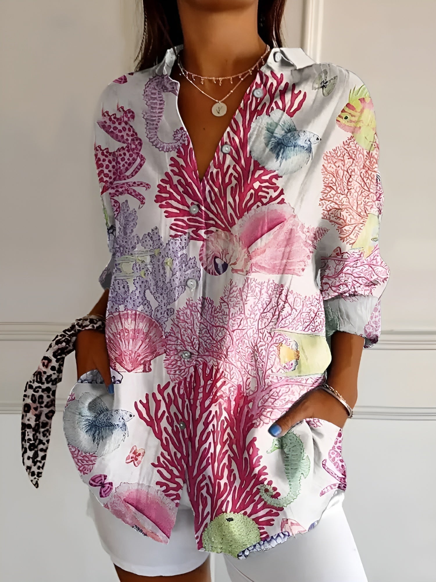 Kaitlyn™ | Fluid Floral Blouse 1+1